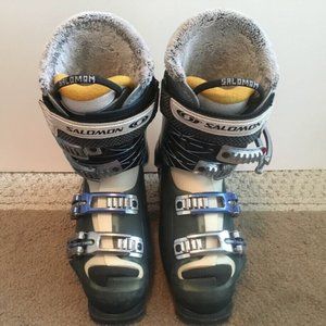 Salomon Ski Boots Blue/Grey Size 23